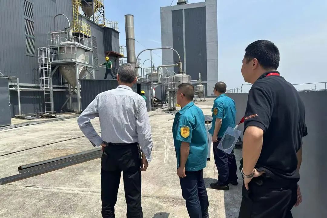 ينفذ Changshu Polyester عمليات تفتيش للسلامة قبل عطلة يوم مايو